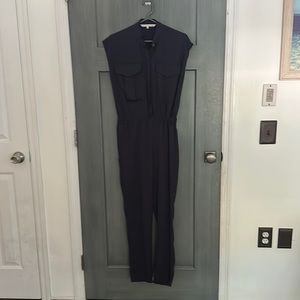 Rachel Roy | Worn once, navy jumpsuit, hidden buttons